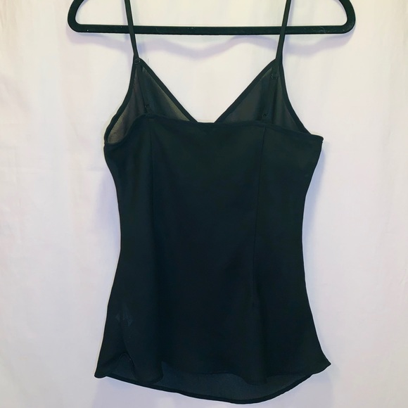 Sheer Black Slip Tank/Cami :: M - Picture 2 of 2